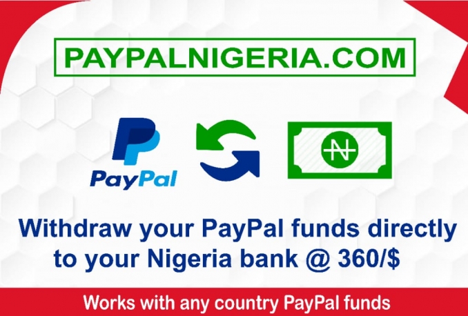 Show you how to Withdraw From Your Paypal account directly to Nigeria Bank at the rate of 360/$