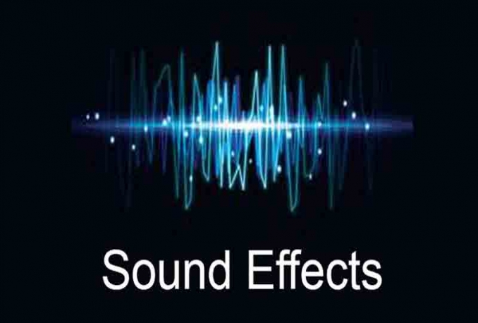 give proper sound effects your video  
