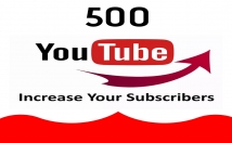 Give You 500 Youtube Lifetime Guaranteed No Drop Permanent Subscriebrs