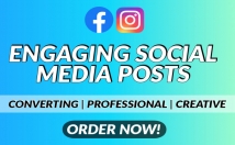 be your social media marketing manager and content creator